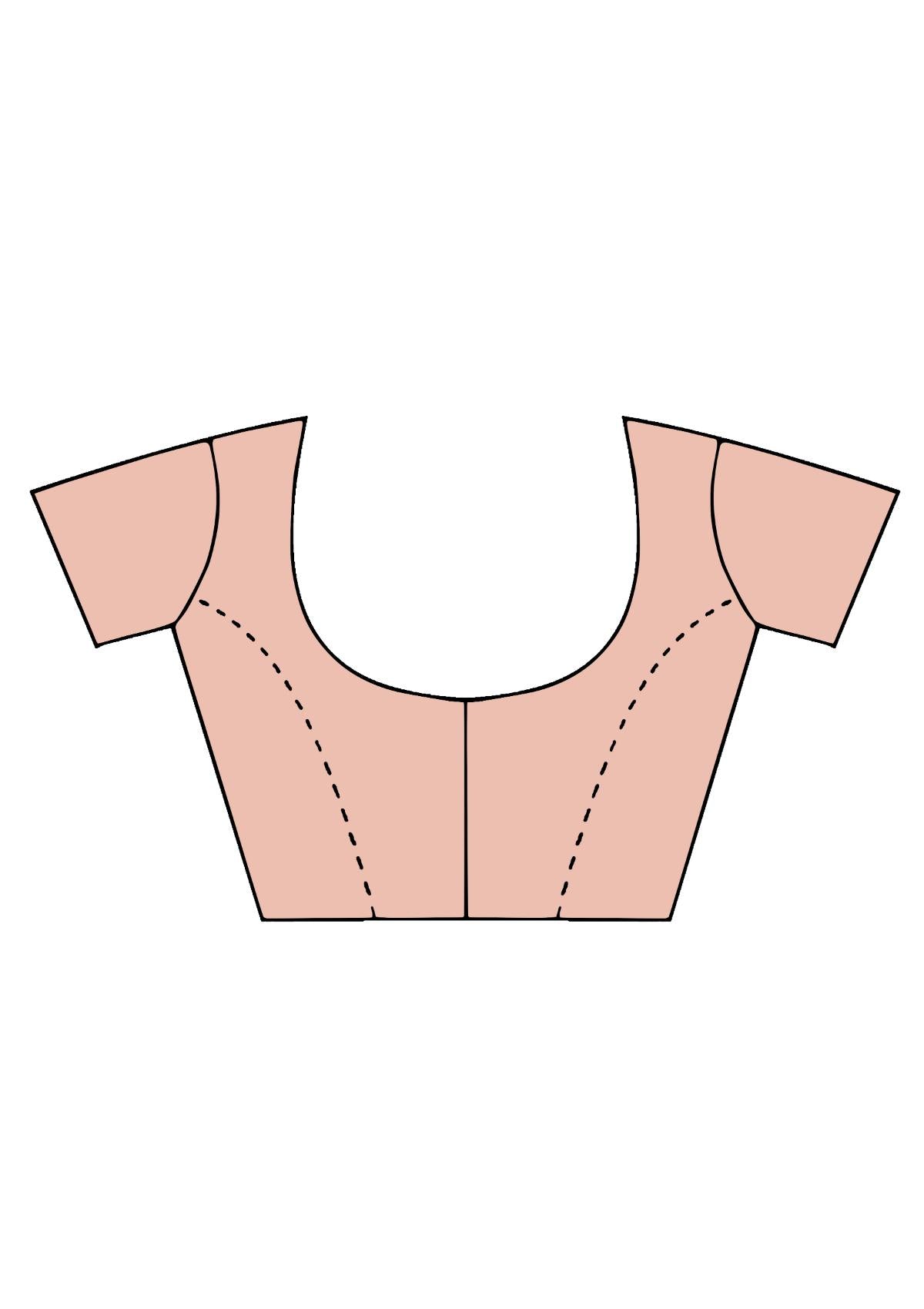 Orange Threadwork Pure Silk Saree - Kajree 