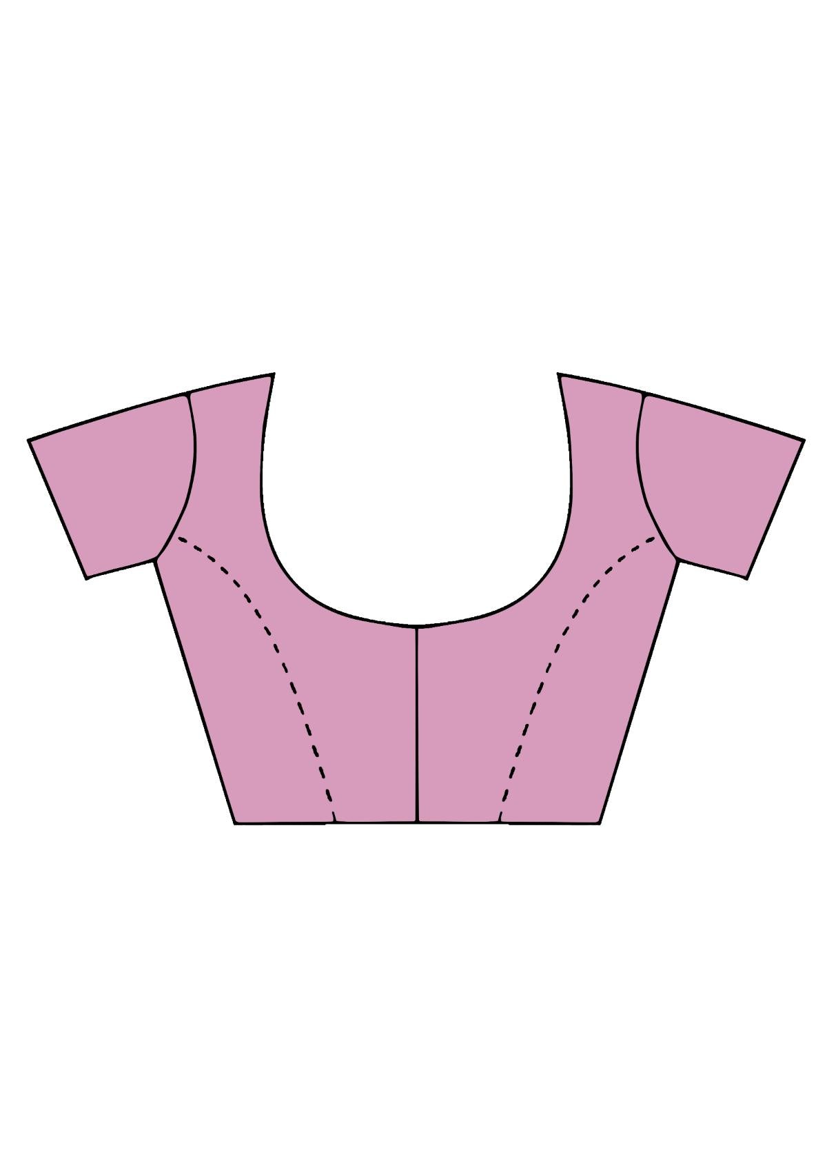 Lavender Threadwork Silk Saree 