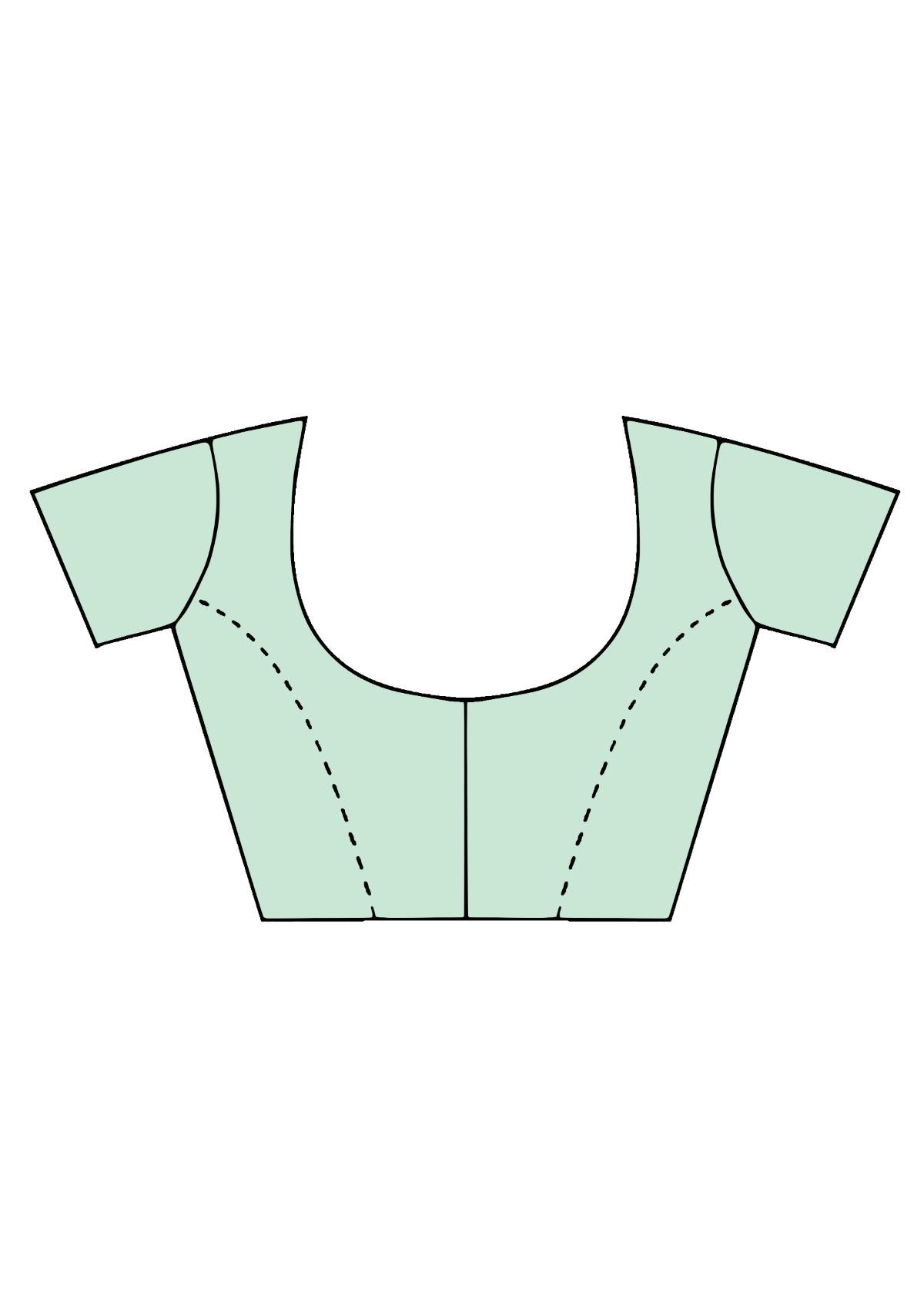 Blue Gottapatti work Silk Saree - Kajree 