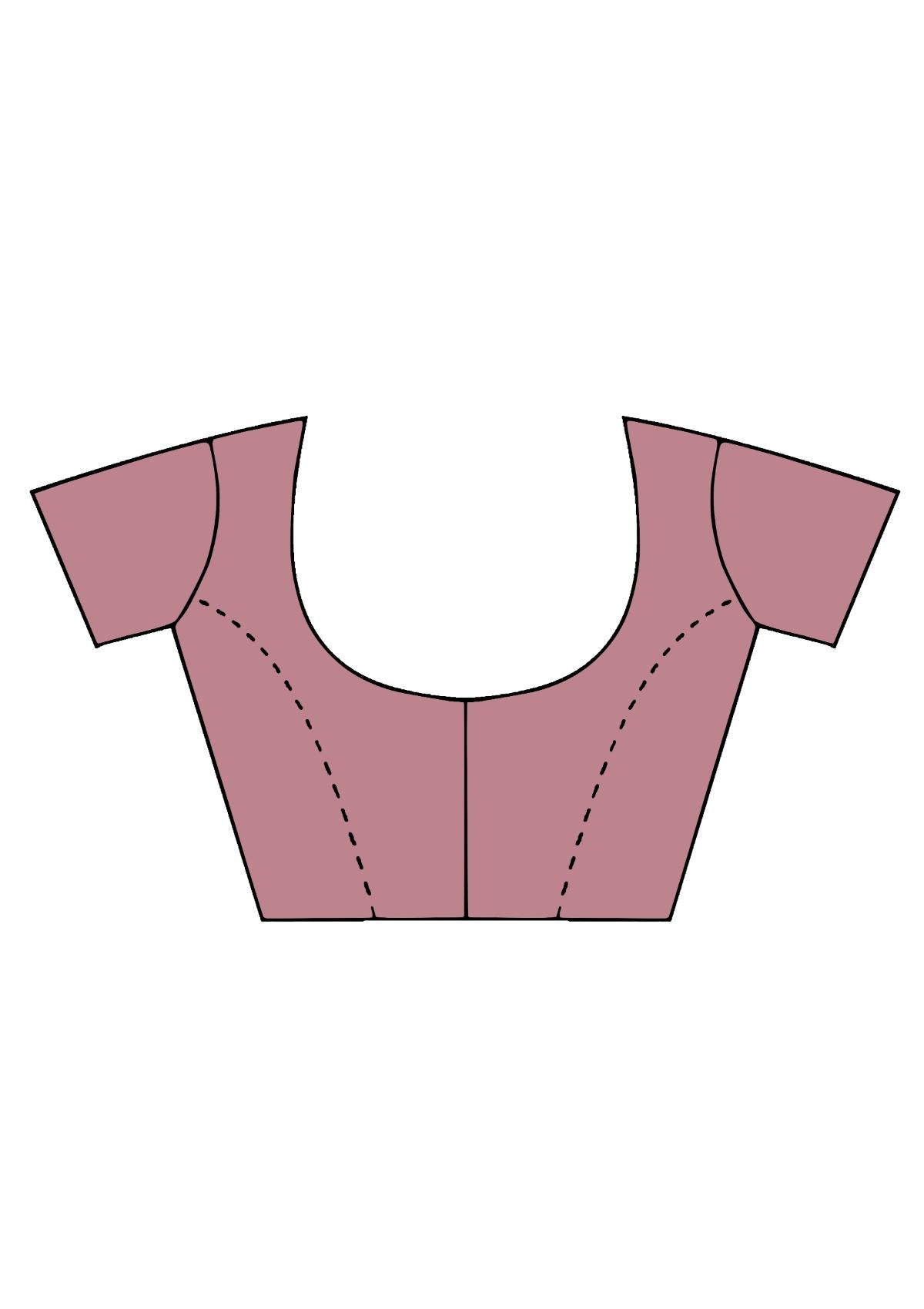 Pink Zariwork Organza Saree - Kajree 