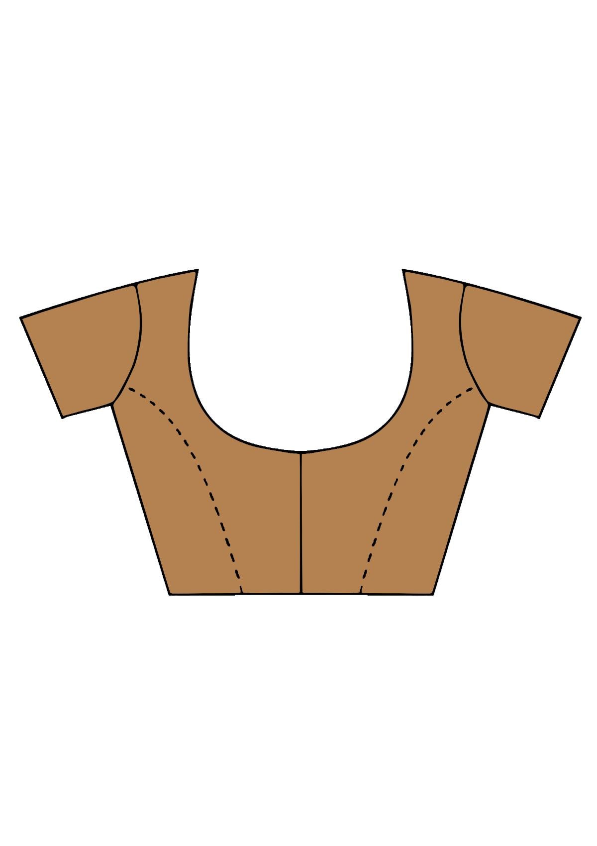 Yellow Block Print Stonework Organza Saree -Kajree