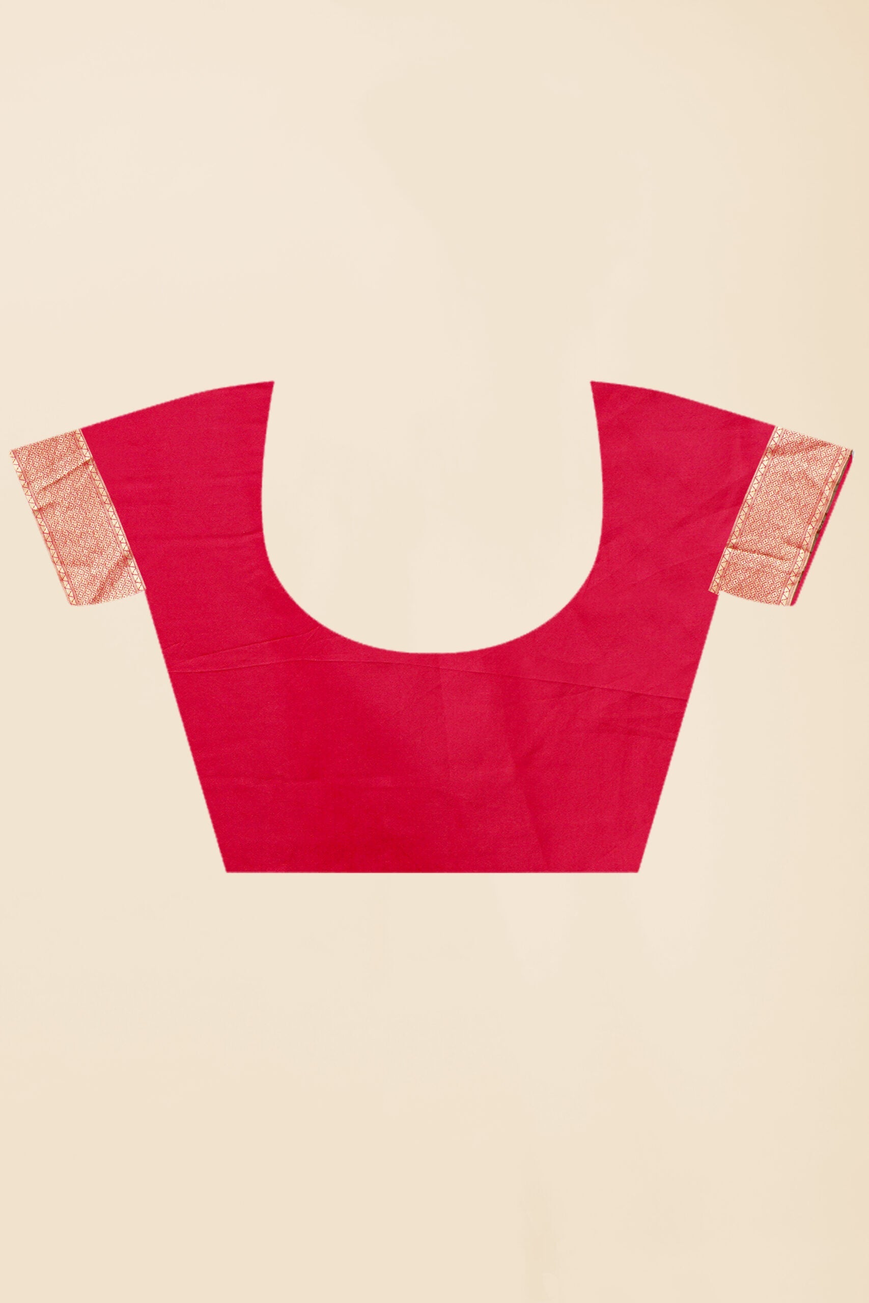 Orange Zariwork Tissue Silk Saree 