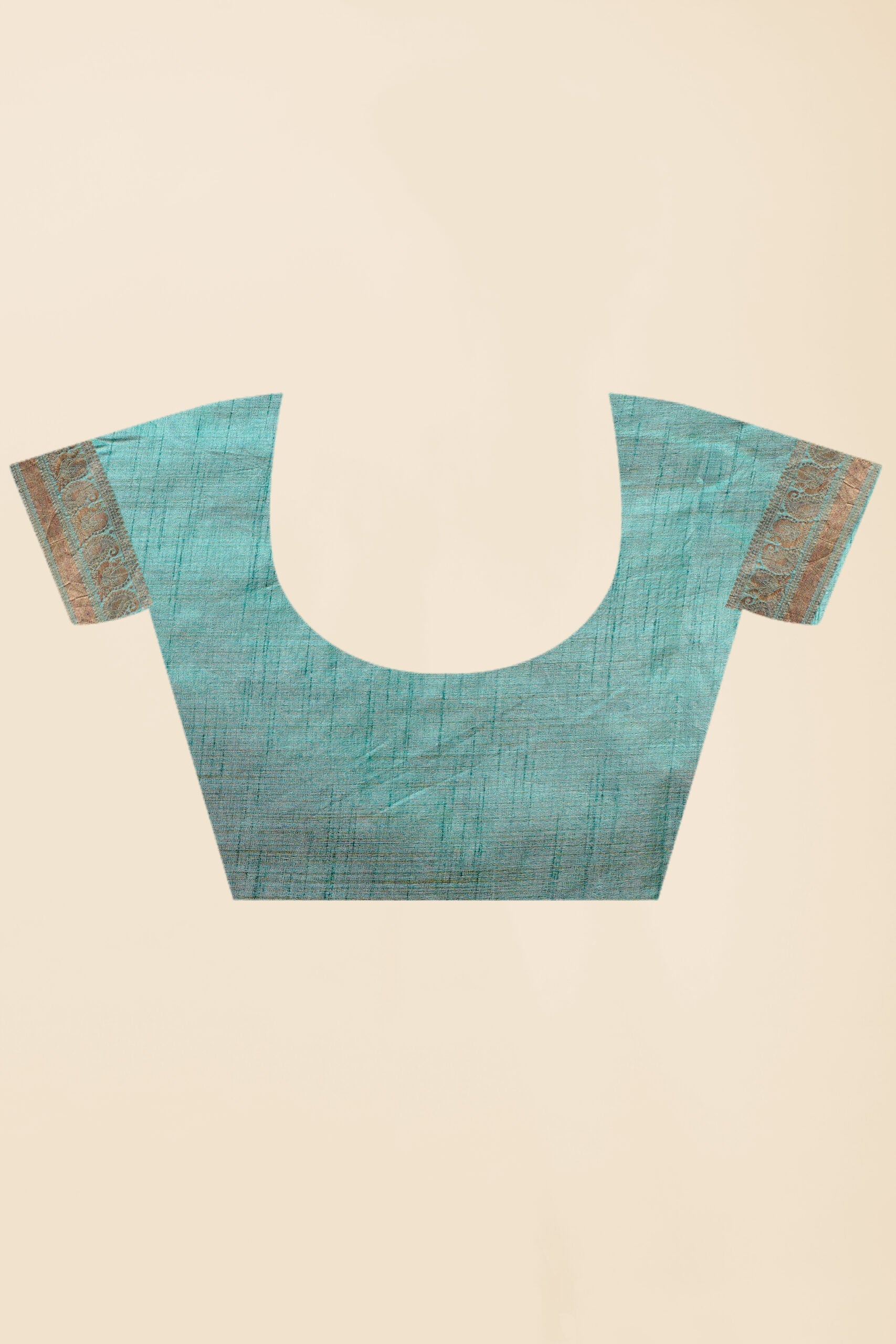 Pista Green Zariwork Raw Silk Saree 