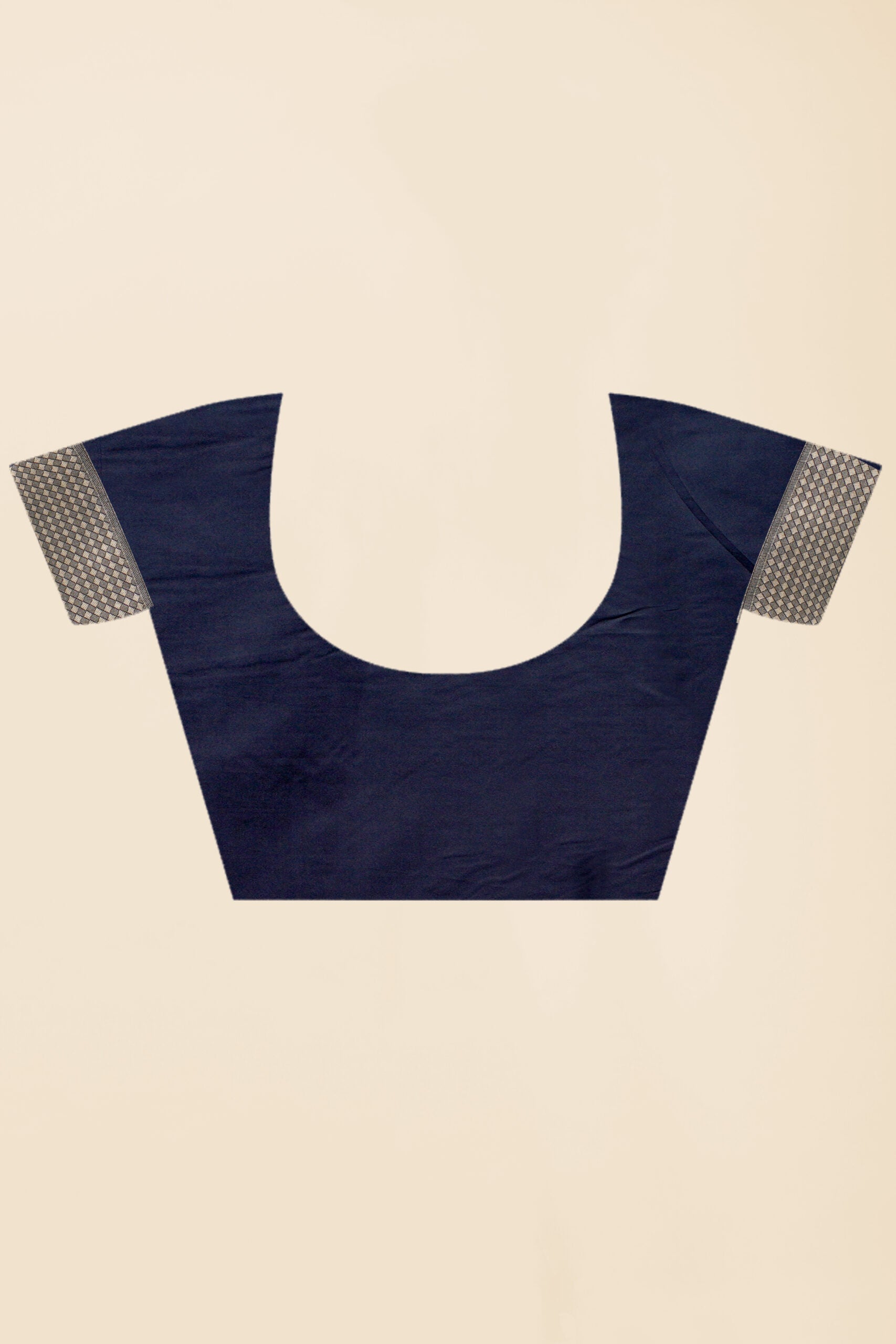 Black Handwoven Brocade Semi Silk Saree 