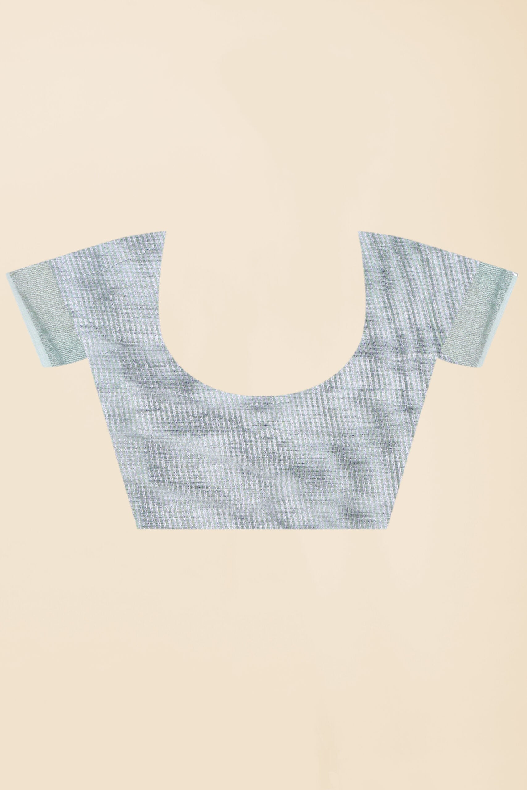 Green Threadwork Cotton Silk Saree 