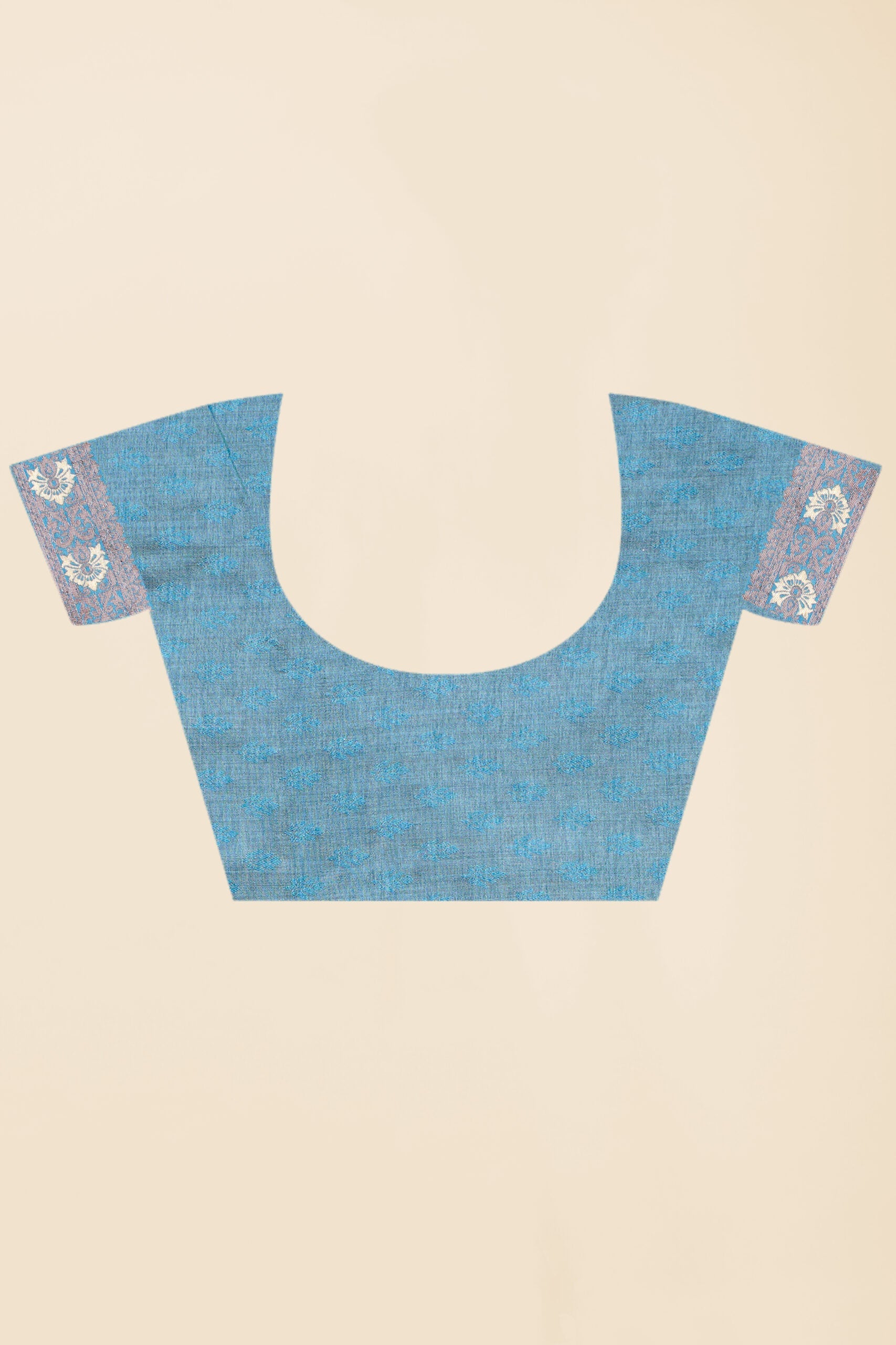 Pink Zaroworlk  Semi Silk Saree 