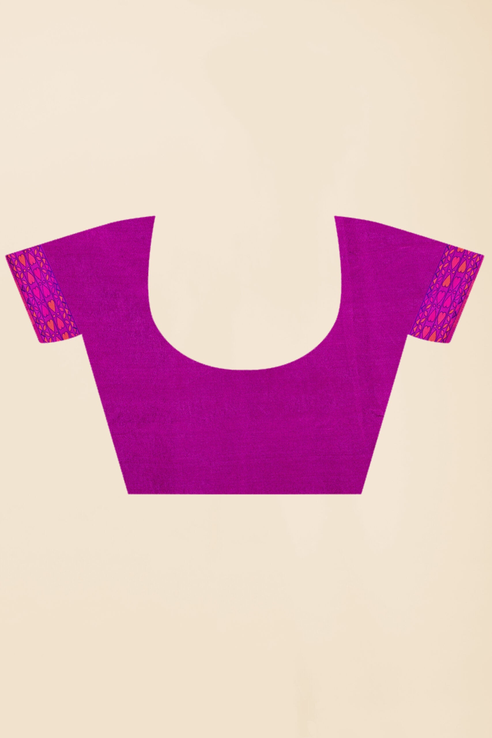 Magenta Reshamwork Baluchari Saree - KAJREE