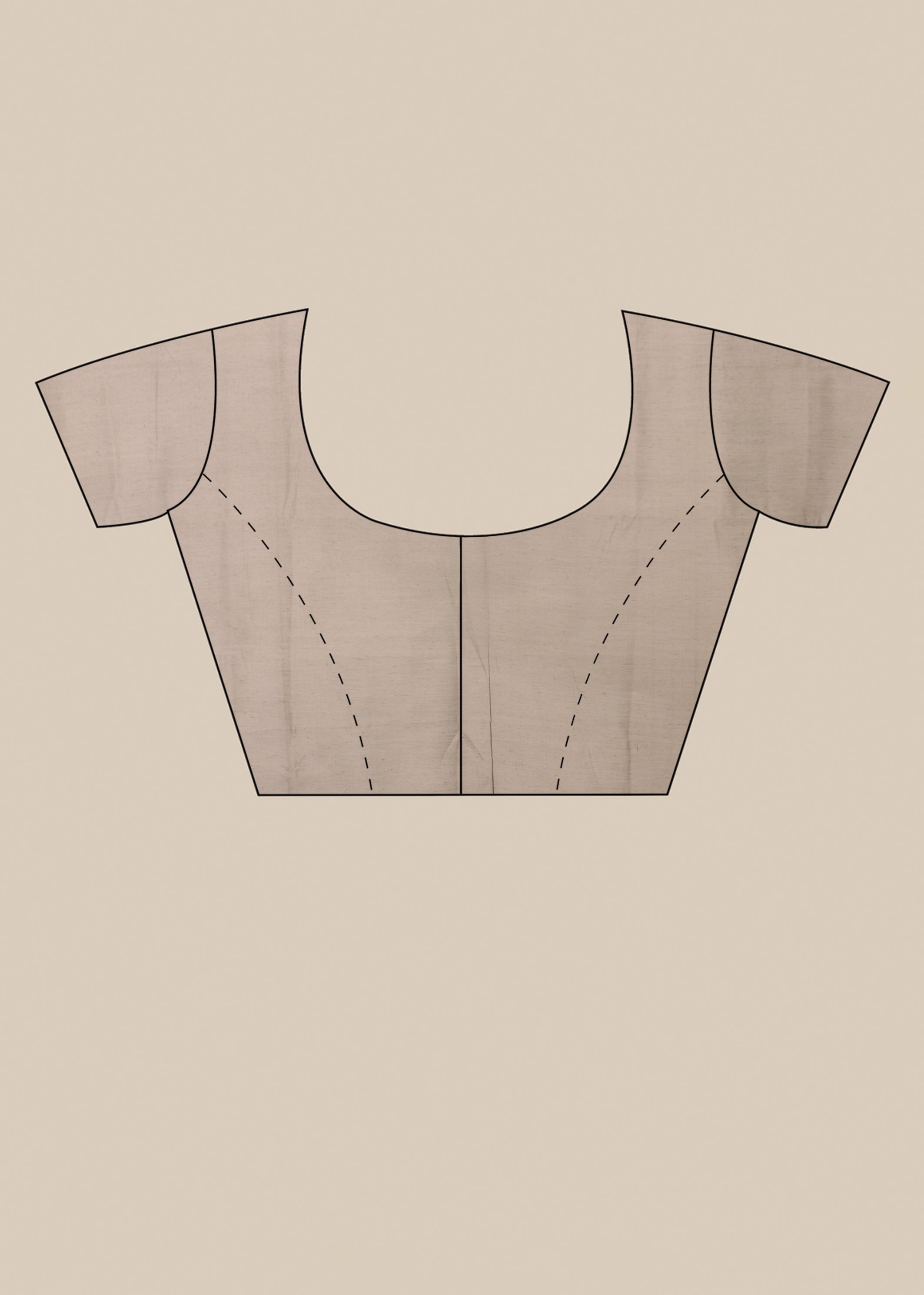 Dark Grey Foil Print  Linen Saree 