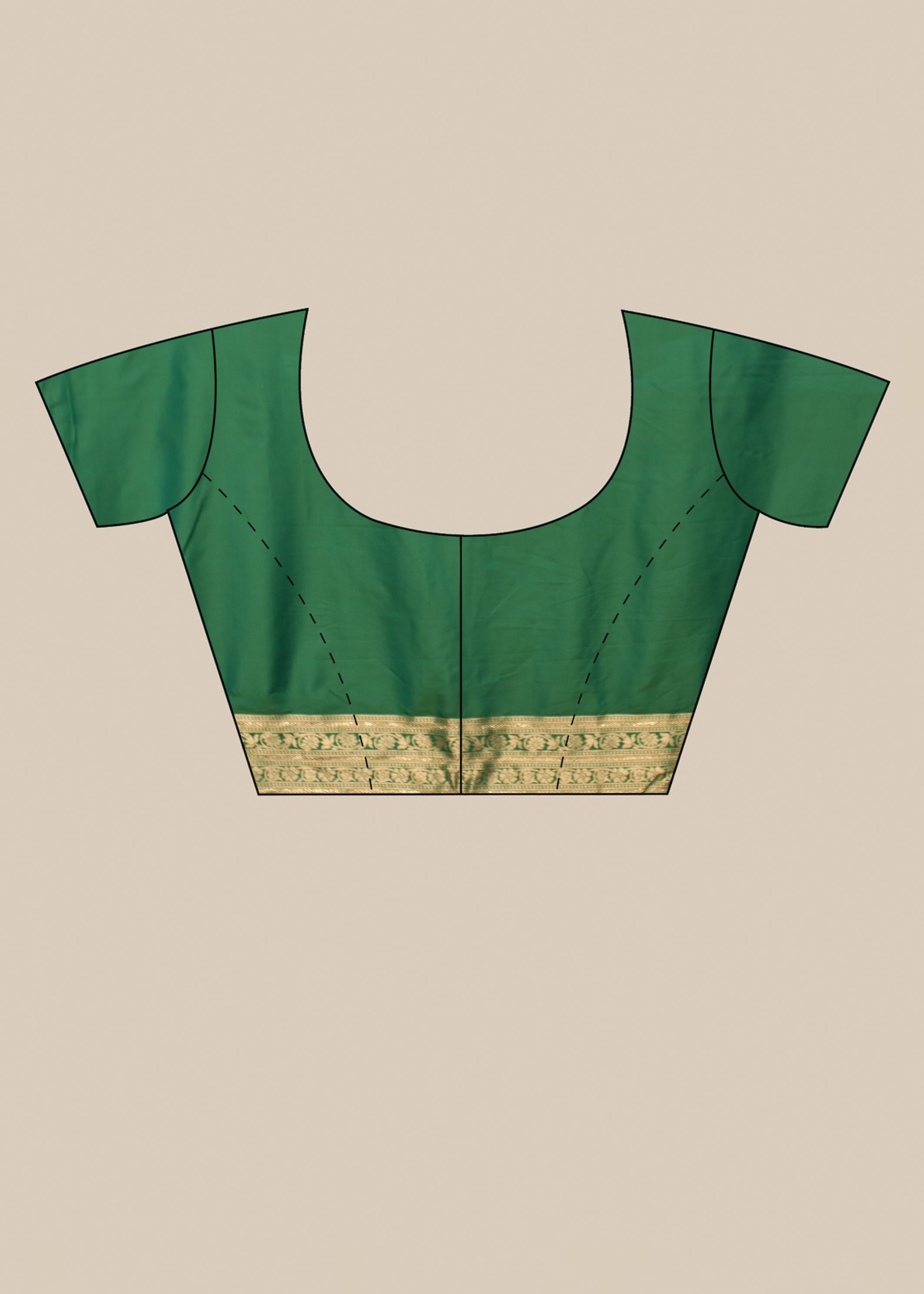 Green Swarovski Work Taffeta Silk Saree 