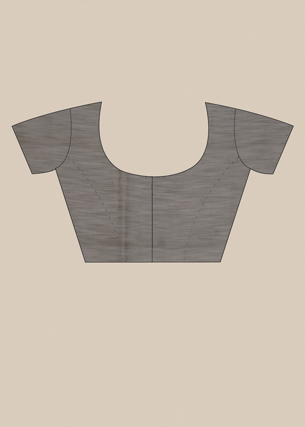 Grey Woven Design Linen Saree - KAJREE