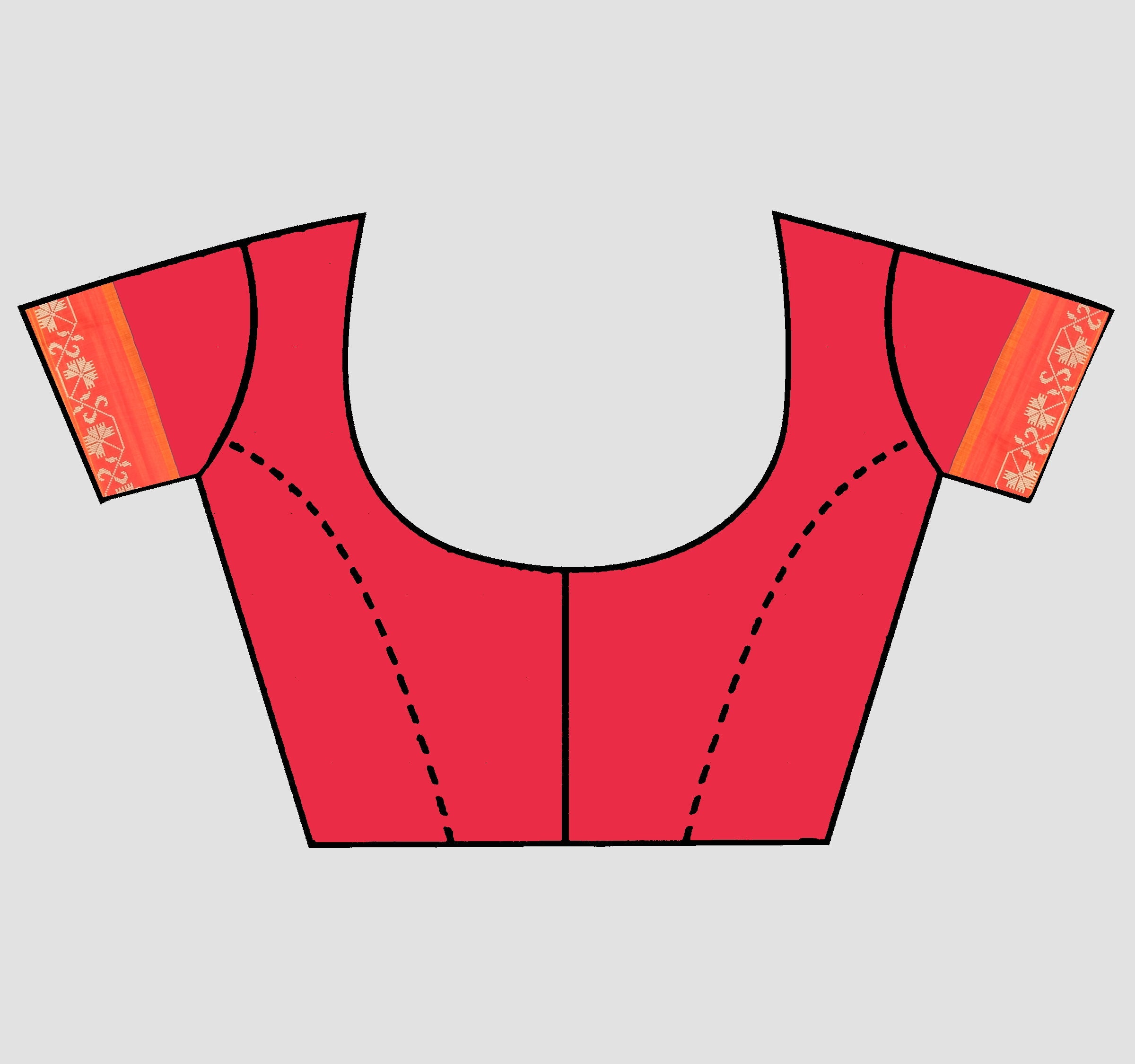 Yellow Threadwork Tussar Silk Saree - KAJREE