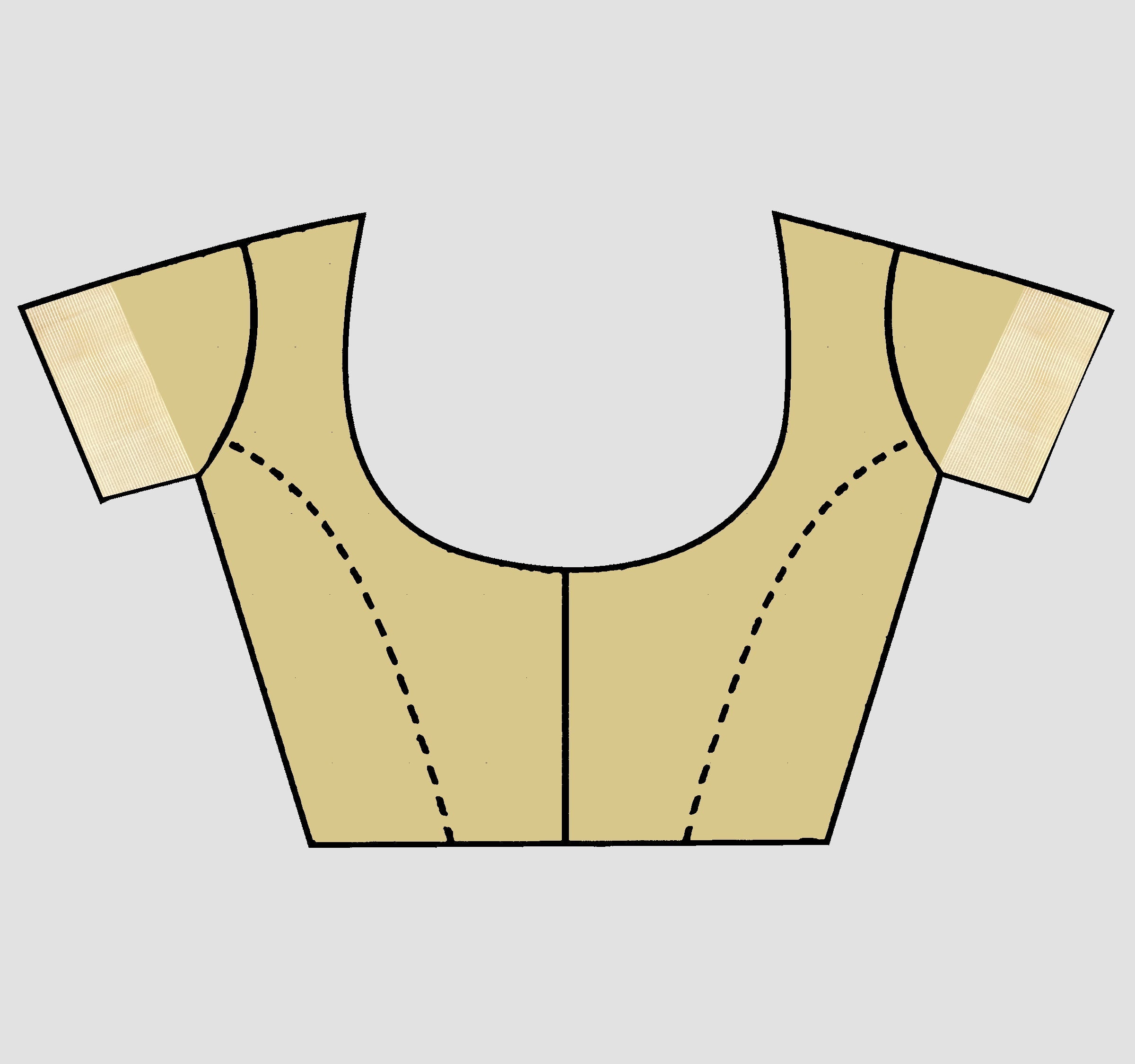 Light Yellow Linen Saree 