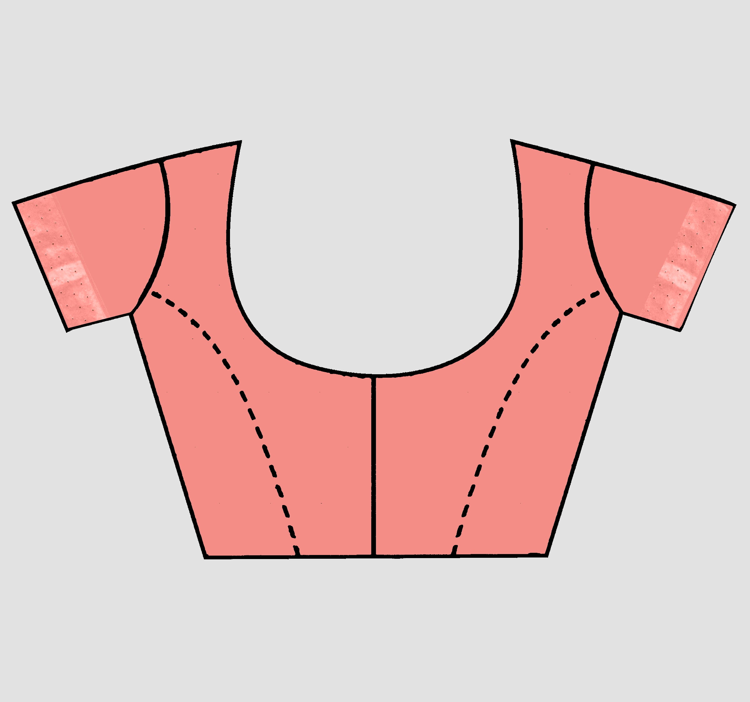 Pink Stonework Crepe Saree - Kajree