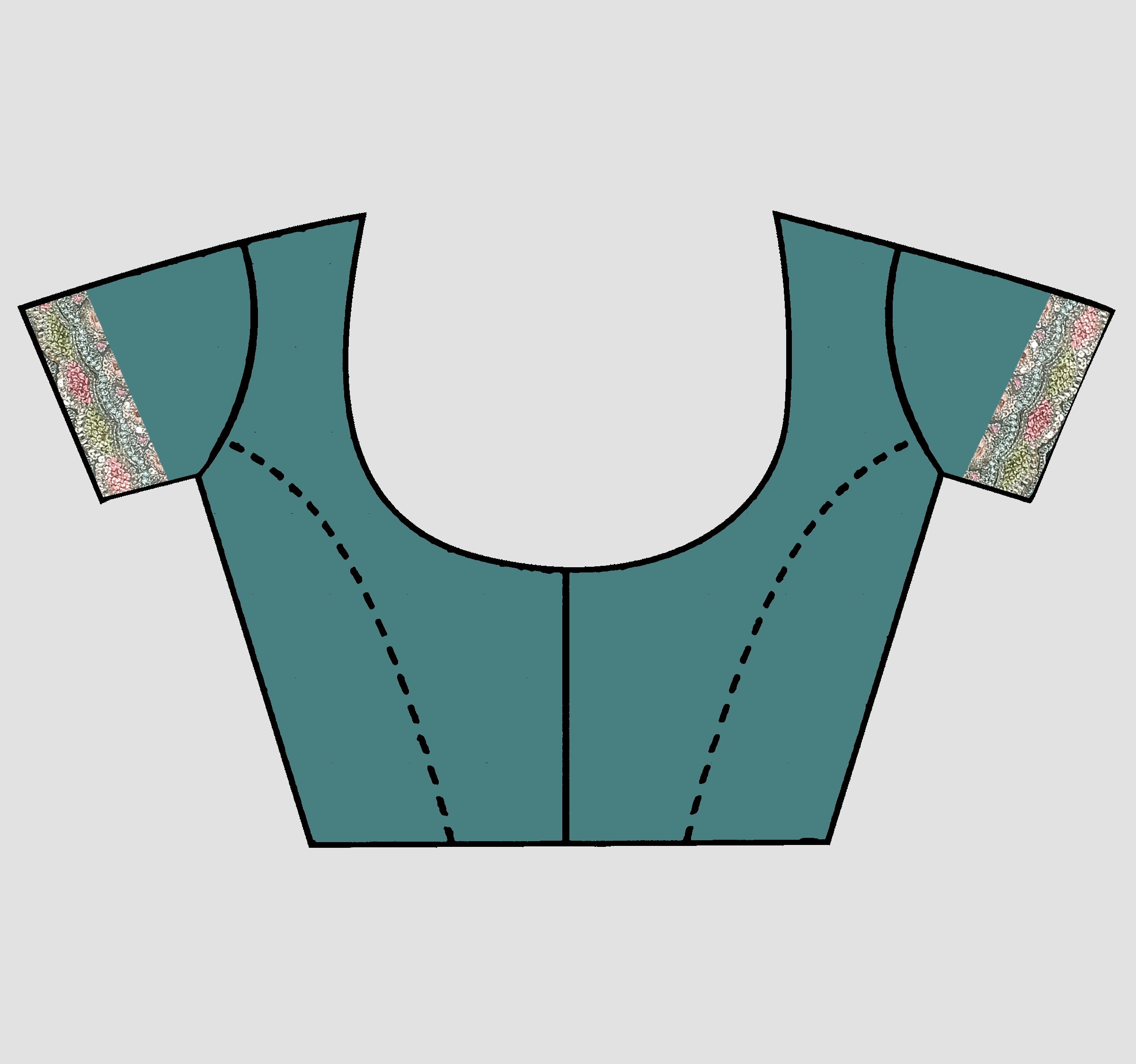 Sea Green Stonework Net Saree - KAJREE