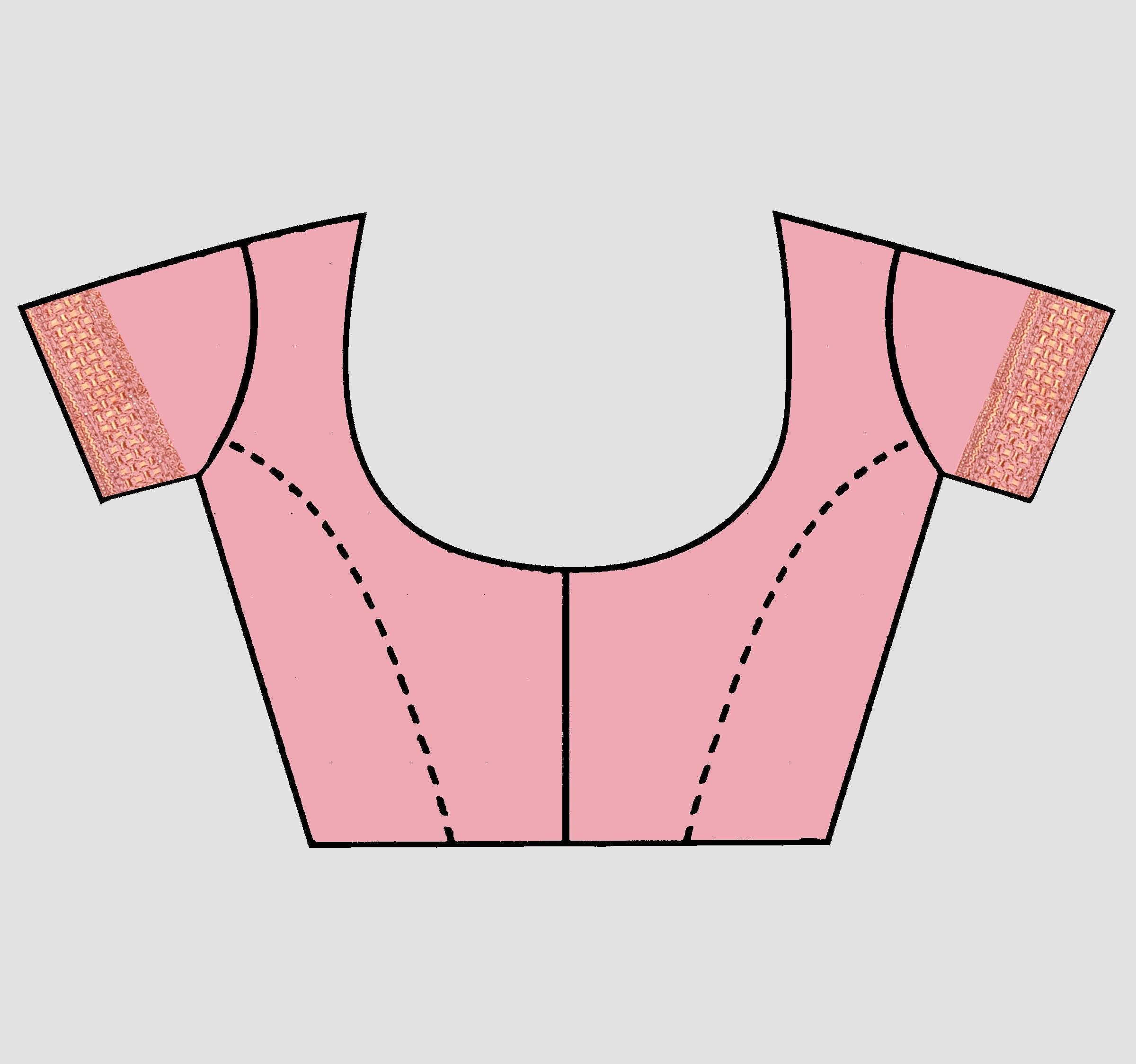 Pink Stonework Georgette Saree - KAJREE