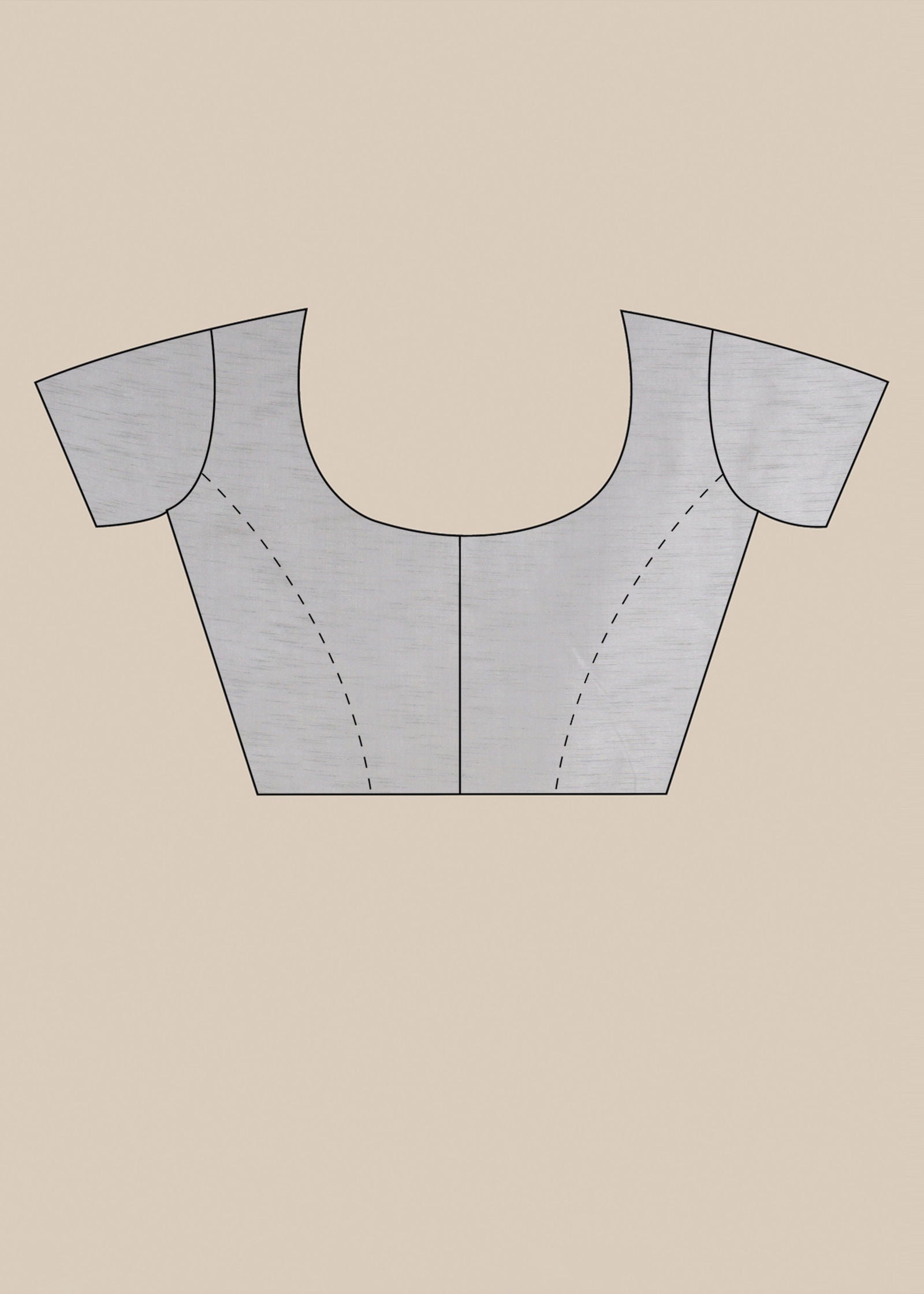 Grey Threadwork Organza Saree - KAJREE